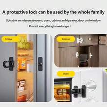 1pc Plastic Door Lock, Flip Sliding Latch With Spring Mechanism, Suitable For Pet Doors, Garages, Bathrooms And Garden Locks - Multicolor - View 3