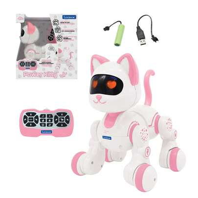 Lexibook Robot Perro Inteligente Programable con Control Remoto y Control Gestual - Juguete Educativo con Función de Entrenamiento, Baile, Música, Efectos Luminosos y Batería Recargable, Ideal para Niños y Niñas - Envío GRATIS ✅ Entrega 24/48h a España (península)
