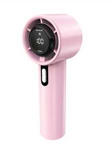 Portable Handheld Fan, Speed (1-100) Adjustable Turbo Personal, 3600mAh Battery Rechargeable Cooling Fan, Digital Display, Gifts For Women Men Travel/Camping/Outdoor - Hồng - Xem 6