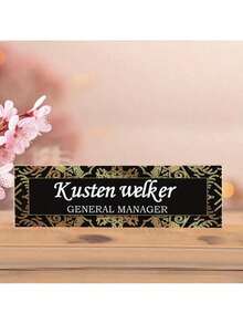 Custom Desk Name Plate Personalized, Acrylic Name Plate For Desk, Office Desk Decor For Women And Men, Employee Appreciation Gifts Office Gifts For Boss, Manager, Teacher, Nurse (Butterfly Orchid) Back To School, Ornamental, Multi-Functional, Reusable, Colorful, Vintage, Cute, Cartoon, Modern, Kawaii, Custom, Personalized, Unique, Customized, Custom Stickers Personalized, Ideal Gifts For Him, Ideal Gifts For Family, Workers, Students, Clients, Her, For Business/Work/Office, For School, Back To School,Back To School,School Supplies,School Supplies,Back To School,School Gift,For Office,For School,For Classroom,For Teacher Gifts,For University,For Colleague,For Dorm Rooms,For Teacher,For Boys And Girls,For Teenagers,Junior High School Students,Middle School Students,High School Senior High School Students,College Students,University Students,Freshman,Sophomore,Underclassmen,Customized Greeting Cards,Easy Comfort,Festive Calendar - Multicolor - View 25