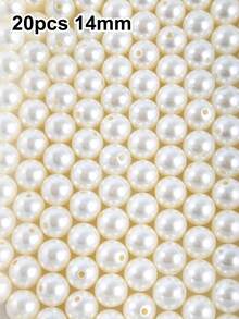 3-20mm ABS Faux Pearl Beads, Loose Round Craft Beads For Jewelry Making, DIY Handmade Needlework Pearl Necklace Bracelet - Pearl Beads - View 29