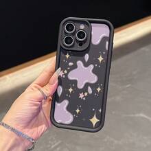 A Simple And Stylish Pink Phone Case With A Star Pattern, Suitable For IPhone 11/12/13/14/17,11 Pro Max,12 Pro Max,13 Pro Max,14 Pro Max,15 Pro Max,16 Pro Max,17 Pro Max,7 Pro,17 Air And Galaxy S22/S22+/223/223+/224/S24+/S25+/S25 Ultra. As A Gift For Family And Friends, It Is Suitable For Various Occasions Such As Birthdays, Spring Festival, Holiday Celebrations, Couple Anniversaries, Valentine's Day, Etc. This Is The Current Popular Fashion Choice. - Burgundy - View 8