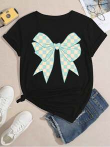 Tee-shirts pour femmes - Noir - Voir 2
