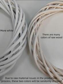 1入手工編織柳條花環,節日門飾花藝工藝品,非常適用於聖誕、婚禮、母親節、感恩節、情人節、教師節等節日手工禮品