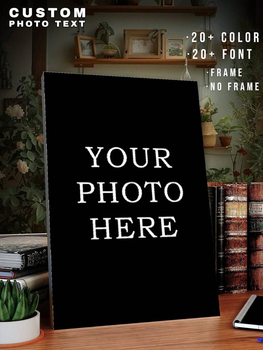 1 Tranh in ảnh cá nhân lên vải canvas - Tranh in trên vải canvas với ảnh của bạn trên chất liệu nghệ thuật treo tường tùy chỉnh cho phòng ngủ, phòng khách, đám cưới, thú cưng, gia đình, tình yêu, cặp đôi, bạn bè, hình ảnh, ảnh chụp, tranh treo tường có khung, trang trí nhà cửa phòng khách. - Phong cách 2 - Xem 1