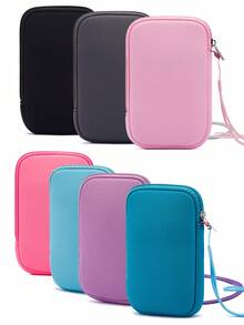 Crossbody Phone Organizer Pouch Lightweight Coin Purse Card Holder With Lanyard Suitable For Elderly And Children For Women For Men Money Wallet Mini Wallet Purse Wallet Small Wallet Travel Essential - Multicolor - View 10