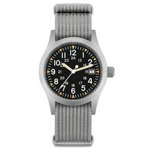 Militado Men's Watch Automatic Watches For Men Automatic Watch Sapphire Crystal Waterproof - 黑色尼龍日期 - 查看 6