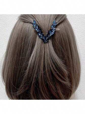 1 Stück Modischer Kristall Haarclip für Damen, geeignet für den täglichen Gebrauch