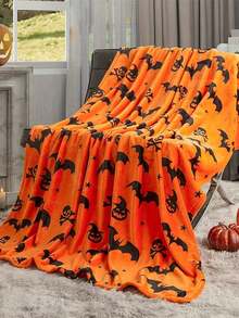 Casual Soft Warm Halloween Sally Nightmare Before Christmas Print Flannel Blanket For Couch Sofa Home Office Bed Camping Funny Blankets - 款式 18 - 查看 11