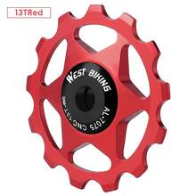 WEST BIKING 1Pc Bicycle Guide Wheel Bike Derailleur Jockey Wheel 13T/11T Road Mountain Bike Transmission Chain Guide Ball Bearing - Multicolor - View 16