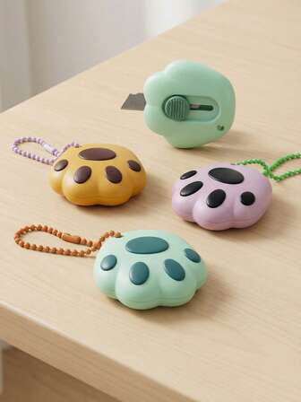 1 st bärbar minisax, fingertoppskniv, kuvertskärare, perfekt för hemmabruk och kontor, lätt att skära kartong, paket och gör-det-själv-pyssel, perfekt present till vänner