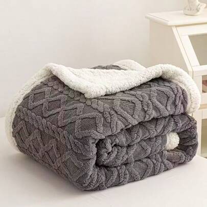 Manta Versátil de Textura Suave como la Nube para las Cuatro Estaciones, Manta Acogedora con Forro Coral Dúctil Engrosado y Colores Dopamina Vibrantes - Ideal para Siestas en la Oficina, Relajación en el Sofá de la Sala y Uso Cómodo en Dormitorios, Espacios Estudiantiles y Viajes