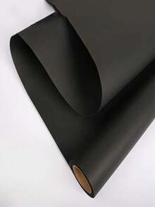 1 pieza de papel kraft negro en tamaños surtidos, de uso versátil para paneles de anuncios, manualidades, forrar mesas y pisos, servilletas, cubiertas de libros, embalaje de teléfonos, regalos, envío y envoltura - Negro - Ver 1