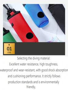 1pc Golf Tee Holder, Golf Ball Carry Bag Pouch Golf Ball Holder Keychain Belt Clip, Golf Gifts Accessories - Black - View 8