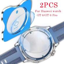 华为 Watch GT 6/6 Pro、Watch GT 5/5 Pro 46mm 钢化玻璃屏幕保护膜（2 片装）[9H 硬度，防刮花，高清，超薄]，Watch GT 5/5 Pro 41/42mm 屏幕保护膜，带对齐框，安装简便，适用于 GT6 46mm 和 41mm 手表屏幕保护，日常防护、办公、居家使用皆宜。防水防震防摔防刮花，是手表屏幕保护的理想之选。 - 無色 - 查看 7