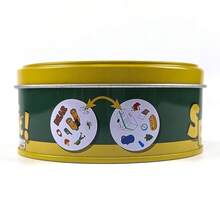 Outdoor-Themed Memory Matching Game Set – Round Tin Storage With Camping/Wildlife Design Cards, Brain-Teasing Tabletop Game For Adult Casual Gatherings, Portable Entertainment For Home & Social Events - Multicolor - View 8