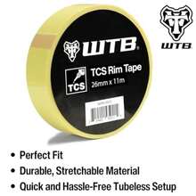 WTB TCS i21 26 mmx11 m Rim Tape Roll for 5 Wheels(26mm x 11m) - Multicolor - Ver 3