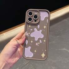A Simple And Stylish Pink Phone Case With A Star Pattern, Suitable For IPhone 11/12/13/14/17,11 Pro Max,12 Pro Max,13 Pro Max,14 Pro Max,15 Pro Max,16 Pro Max,17 Pro Max,7 Pro,17 Air And Galaxy S22/S22+/223/223+/224/S24+/S25+/S25 Ultra. As A Gift For Family And Friends, It Is Suitable For Various Occasions Such As Birthdays, Spring Festival, Holiday Celebrations, Couple Anniversaries, Valentine's Day, Etc. This Is The Current Popular Fashion Choice. - Burgundy - View 7