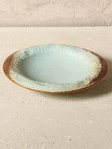 1pc 8-Inch Vintage Ceramic Plate With Crackle Glaze, Dishwasher & Reusable, Suitable For Living Room/Bedroom/Office, Ideal Gift For Family, Friends, Lovers, Children, Perfect For Christmas, Valentine's Day, Spring Festival, Father's Day, Mother's Day, Teacher's Day, New Year, Qixi Festival, Halloween, Easter, National Day, Children's Day, Women's Day - Multicolor - View 10