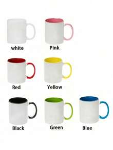 1pc Customized A-Z Ceramic Coffee Mug, Personalized With Name And Text, 11oz Initial Letter Cup, Hot/Cold Beverage, Birthday, Christmas, New Year, Valentine's Day, Mother's Day, Holiday, Home Decor, Personalized Gift, Christmas Gift, Room Decor, Kitchen Decor, Men's Gift, Women's Gift, Mom's Gift, Dad's Gift, Holiday Calendar - Multicolor - View 10