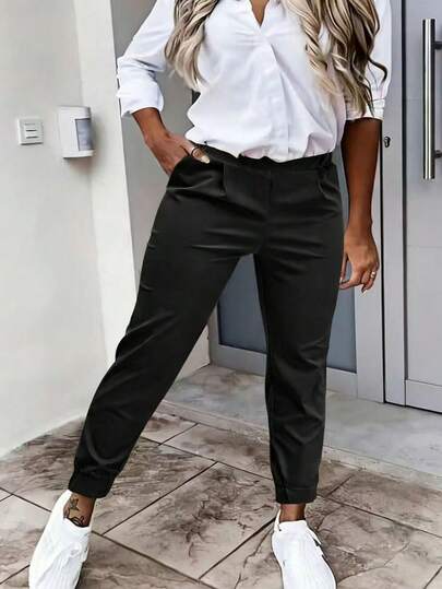 Plus Size Women Casual Comfortable Baggy Pants