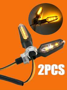 2 piezas Luces LED para manillar de motocicleta, Luces LED auxiliares delanteras - Multicolor - Ver 9