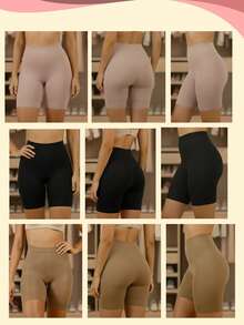 Adult High Waist Shaping Shorts Bermuda Lupo AF Up-Line Lifting Loba - Rỉ Nâu - Xem 9