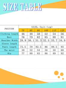 女童字母印花短袖上衣和蝴蝶结长裤 - 綠色 - 查看 6