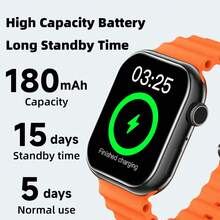 男女通用蓝牙智能手表 - 高清屏幕、多种运动模式、提醒功能和可调节多色表带 | 时尚百搭的运动必备单品 - 黑色 - 查看 7