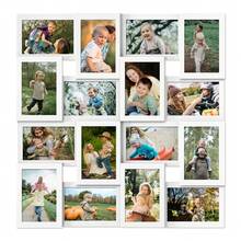 Jerry & Maggie 16 - Opening Wall Collage Frame, Modern & Rustic Picture Frame Set For Living Room Bedroom Cuadros Frame Fits 4x6 Photos Housewarming Gift Wall Decor - 白色 - 查看 11