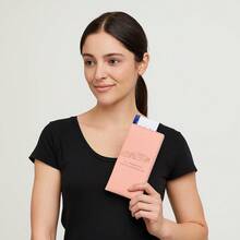 1pc Car Insurance Document Holder, Premium Leather Car Insurance Card, ID & Driver's License Wallet, Gift - one-size - View 4