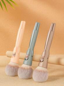 四合一多功能化妆刷套装，便携高端磁性化妆刷套装，包含散粉刷、腮红刷、眼影刷、遮瑕刷、鼻影刷，旅行化妆刷套装，美妆工具，赠品，专业化妆刷，全套化妆工具 - 彩色 - 查看 3