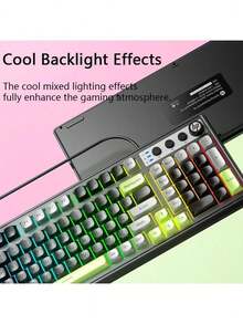 HP The K110 High-Response Mechanical Keyboard Features 26-Key Rollover, Optimized Keycap Rebound For Improved Feel, And A Plug-And-Play USB Interface For Multi-Device Compatibility. Available In Pink, White, And Purple. - Pink, White and Purple - View 4