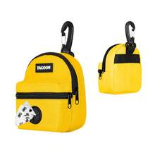 狗狗便便袋收纳夹，带夹子，适用于牵引绳，狗狗宠物粪便袋收纳夹，适合遛小型犬、旅行露营、狗狗治疗包等，必备狗狗便便袋卷、宠物袋、宠物零食收纳袋 - 彩色 - 查看 7