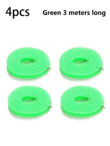1pc 3m, 5m,10m Pink, Green, Blue Drying Clothes With Clothesline, Bedding With Clothesline, No Need For Punching Holes, Home Outdoor Windproof And Anti Slip Drying Clothes With Clothesline, Thick Bedding, Hanging Clothes, Balcony - Multicolor - View 30