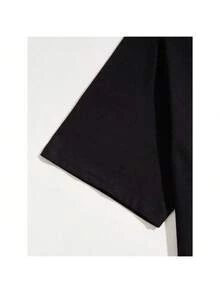 T-Shirt Anime Manga Video Game GengarHaunter Gastly Ghost Geek Unisex Male Female 100% Cotton Top Premium Streetwear Launch Immediate Shipping Various Colors!! Plus Size - 黑色 - 查看 4