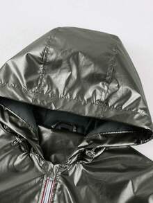 Women's Casual Hooded Jacket With Pockets, Lightweight Long Coat, Suitable For Spring/Autumn/Winter Daily Wear, Women's Autumn Clothing - Green - View 10