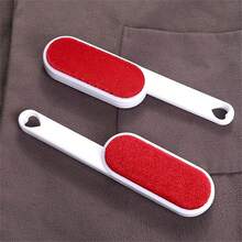 可重复使用的宠物毛发去除刷 - 双面静电吸附，适用于猫和狗，非常适合家具、衣服、地毯 - 耐用聚丙烯，无需电池 - 彩色 - 查看 9