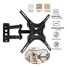 [LINK BITS] Soporte De Tv 14 A 55 Base Para Pantallas De Hasta 18 Kg adaptarse a la mayoría de los televisores de 14 Pulgadas/20 Pulgadas/32 Pulgadas/42 Pulgadas/55 pulgadas - Negro - Ver 8