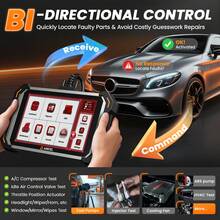 2026 ANCEL DS600 Elite Bidirectional Scan Tool , Full System Automotive Diagnostic Scanner With ECU Online Coding, 34+ Reset Services, Active Test, FCA SGW AutoAuth, VAG Guide, CAN FD, Bluetooth/WiFi, Lifetime Free Updates, Perfect Gift For Car Professionals - DS600 Elite - View 2