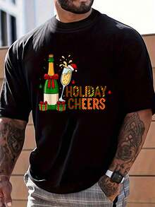 Drink Lover T-Shirt - Black - View 1