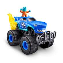 ZURU Smashers Monster Wheels Flame Mystery Pack, Over 25 Monster Trucks Surprises (Random)