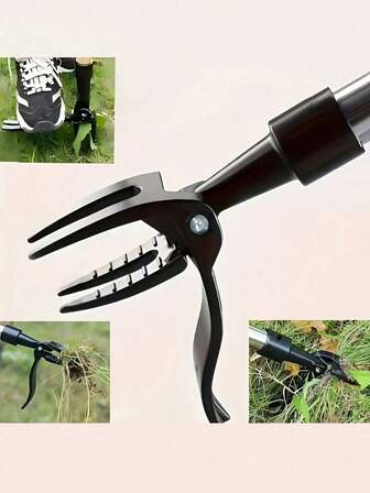 1 Piece Of Manual Root Shovel, Steel Root Removal Tool, Removal Tool Head, Easy To Grip Remover Design, Suitable For Courtyard And Garden Use (Handle Not Included).