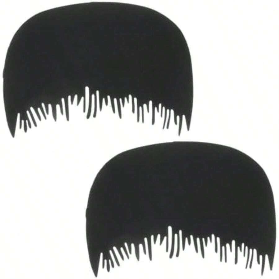 FRCOLOR Peines De Fibras Para El Cabello, 2 Piezas Peine De Línea Del Cabello Herramienta De Optimización De Línea(default) - Multicolor - Ver 1