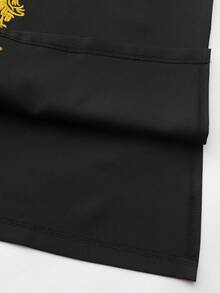 Trang phục truyền thống nam, bộ vest dài tay thêu họa tiết sang trọng dành cho nam giới châu Phi, trang phục thường ngày đi nghỉ mát. - màu đen - Xem 10