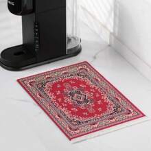 1pc Coffee Mat, Coffee Pad, Coffee Coaster, Drink Coaster, Placemat, Table Mat, Non-Slip Heat Resistant Place Mat, Entryway Rug, Door Mat, Floor Carpet, Dish Drying Mat, Fit Under Coffee Maker Coffee Machine Coffee Pot Espresso Machine Coffee Accessories - Type a - View 5