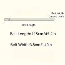 3 件装全新速释尼龙战术腰带，适用于运动裤、户外训练和休闲男士腰带 - 彩色 - 查看 6