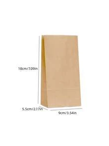 100/50/30/20/10 Túi giấy, Túi đựng đồ ăn nhẹ, Túi giấy nâu bền chắc - Hoàn hảo làm quà tặng tiệc tùng, đồ ăn nhẹ và bánh mì kẹp thịt. Phù hợp cho các doanh nghiệp nhỏ, cửa hàng tạp hóa, sự kiện ăn trưa và làm quà tặng nhỏ cho các bữa tiệc. Cũng lý tưởng làm túi đựng đồ ăn mang đi, đặc biệt cho các bữa tiệc, đám cưới, sự kiện ăn uống mùa hè, mùa tựu trường, Quốc khánh, Halloween. - Xem 2
