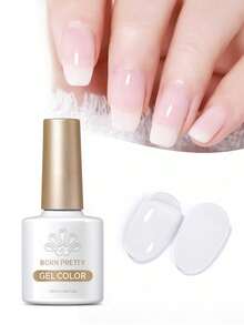 BORN PRETTY 10ml Milky White Quick Extension Gel Nail Polish Pink Nude Construction Quick Building Semi Permanent Nail Art Hard - Clear - View 1