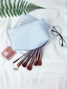 حقيبة كلاتش من الشيفون المنقوش، حقيبة أدوات التجميل المنقوشة، حقيبة منظمة للنساء، حقيبة عودة إلى المدرسة، حقيبة سفر، حقيبة سفر للشاطئ/الصيف، حقيبة مستحضرات تجميل للطالبات، لوازم عودة إلى المدرسة - متعدد الألوان - مشاهدة 5